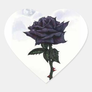 Black Rose Stickers