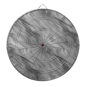 Black Rose Wavy Texture Dartboard
