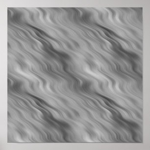 Black Rose Wavy Texture Poster