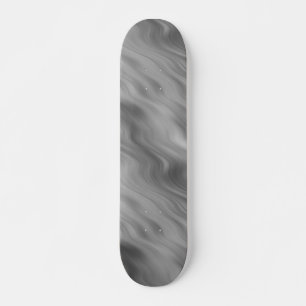 Black Rose Wavy Texture Skateboard