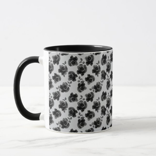 Black Roses Mug (Left)