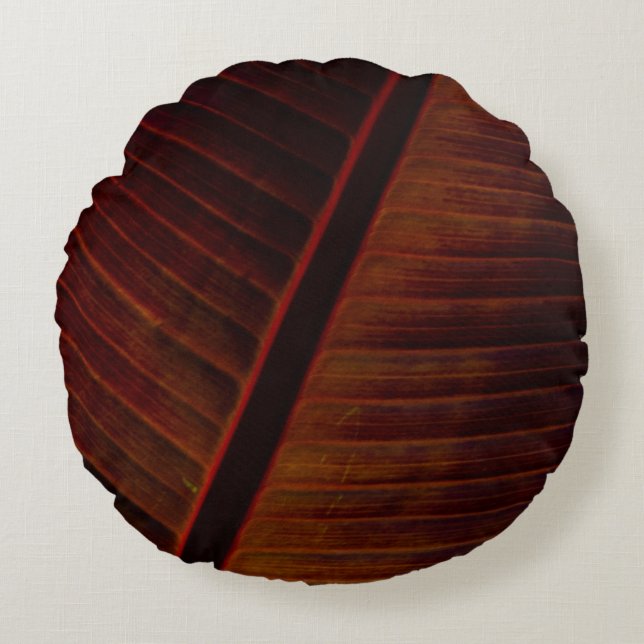 Black Round Cushion (Front)