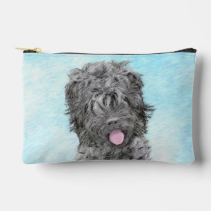 Black Russian Terrier BRT RBT Painting Pet Dog Art Accessory Pouch