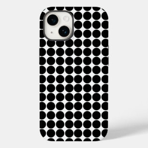 Black Safari Dot Case-Mate iPhone 14 Case