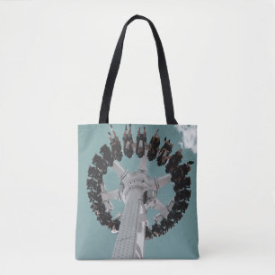Black Samsung Android smartphone Tote Bag
