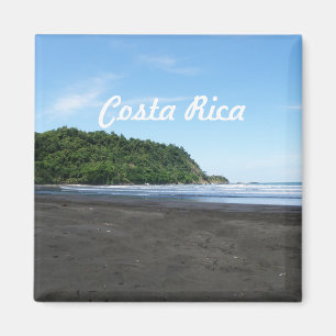 Black Sand Beach Magnet