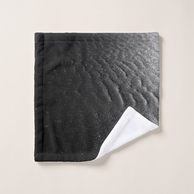 Black sand wash cloth (Wash Cloth)
