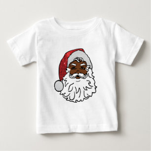black santa claus baby T-Shirt