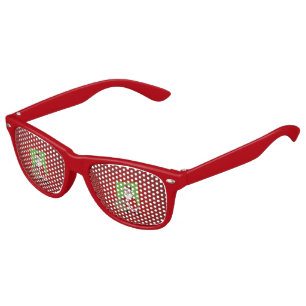 Black Santa Claus Cartoon Kids Sunglasses