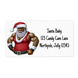 Black Santa Melanin Christmas Men Women Kids Xmas