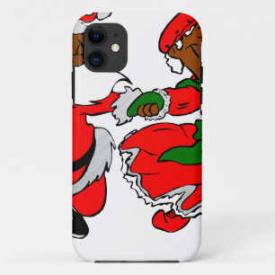 black santa mrs claus iPhone 11 case