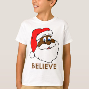 Black Santa T-Shirt