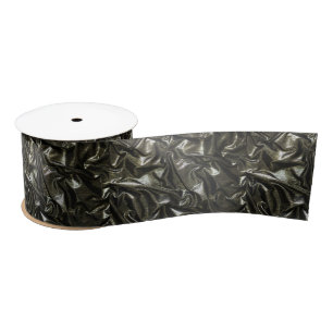 Black satin ribbon
