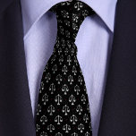 Black Scales of Justice Lawyer Tie<br><div class="desc">This classic,  conservative design features the scales of justice rendered in a variety of colourful backgrounds and is ideal for an attorney,  lawyer,  prosecutor,  judge,  paralegal,  or even a law student celebrating graduation or passing the bar exam. Create a one-of-a-kind gift package by adding a pair of matching socks.</div>