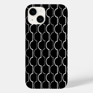 Black Scallops Case-Mate iPhone 14 Case