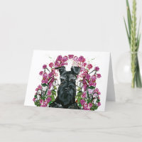 Black Schnauzer Bouquet