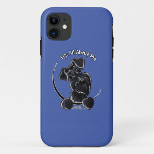 Black Schnauzer Its All About Me Case-Mate iPhone Case