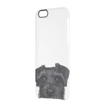 Black schnauzer, Original painting and design