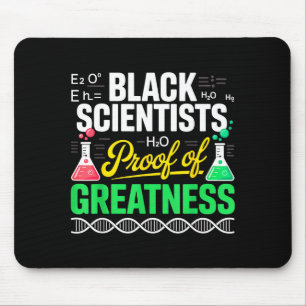 Black Scientists Proof Of Greatness Black History Mouse Pad