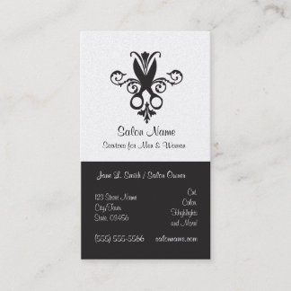 Black Scissors Business Card