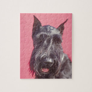 Black Scottish Terrier Dog Puzzle