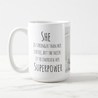 Black Script | Funny Quote| One Photo Coffee Mug