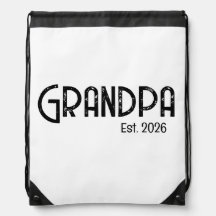 Black Script Grunge Grandpa Established