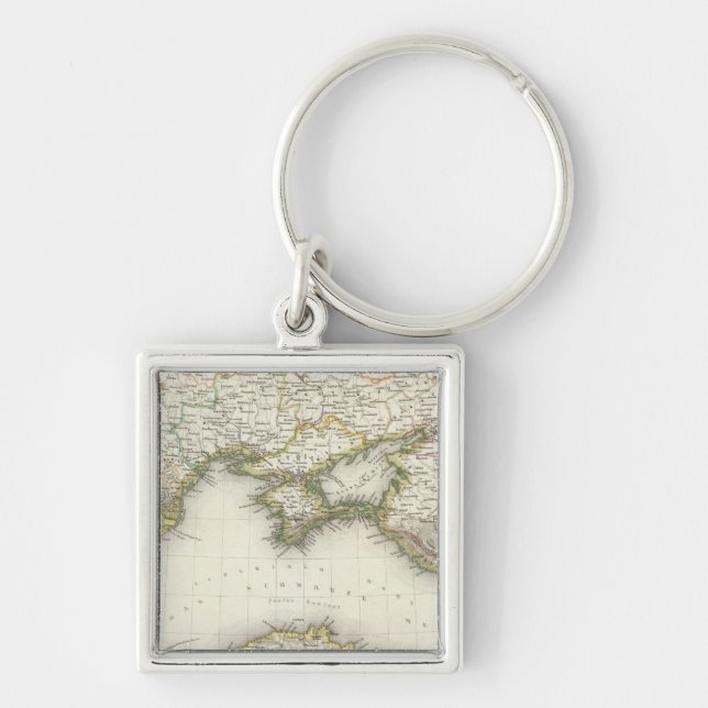 Black Sea Region Key Ring (Front)