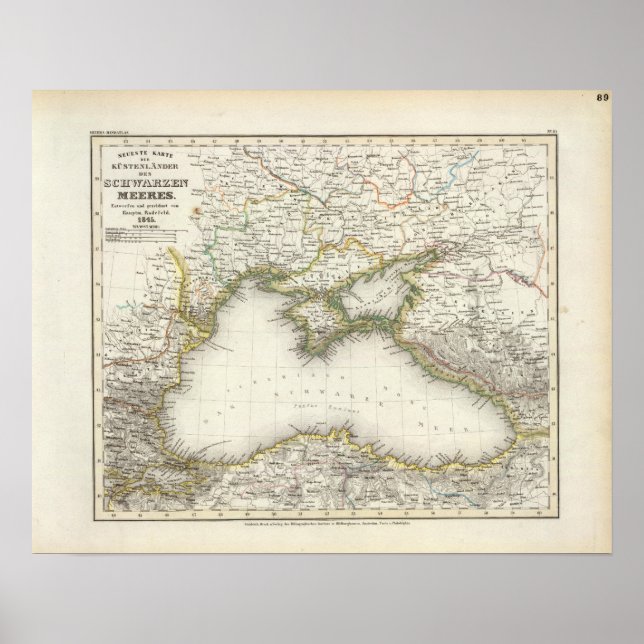 Black Sea Region Poster (Front)