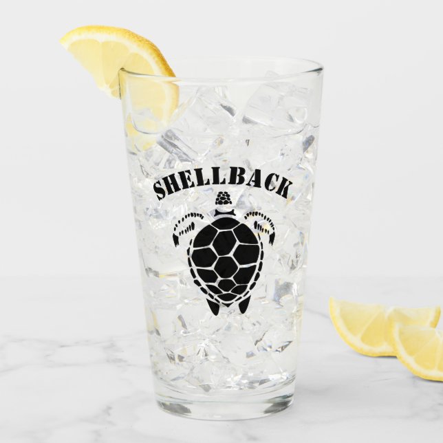 Black Sea Tortoise Shellback Glass (Front Ice)