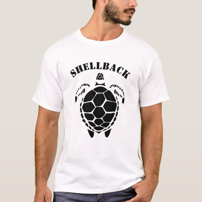 Black Sea Tortoise Shellback T-Shirt (Front)