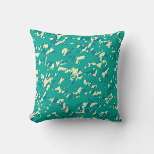 Black Seamless Colour vintage Art. Vivid Repeated Cushion