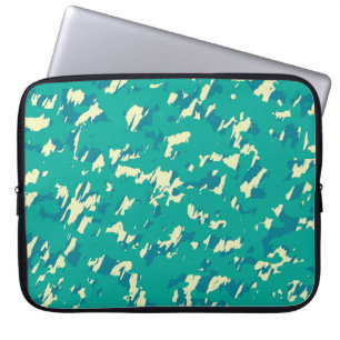 Black Seamless Colour vintage Art. Vivid Repeated Laptop Sleeve