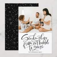 Black Sending Love from Our Bubble to Yours Photo
