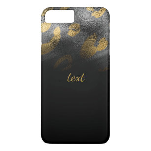 Black Shadows & Leopard Print Exotic Chic Case-Mate iPhone Case