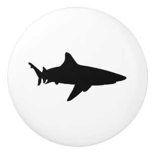 Black Shark Ceramic Knob