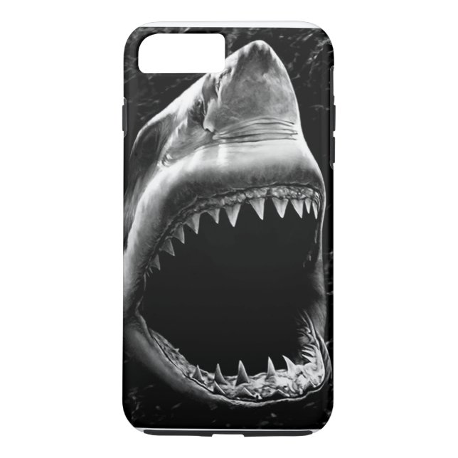 Black Shark iPhone 7 case (Back)