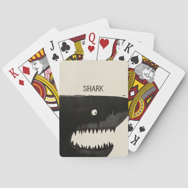 Black Shark Playing Cards (Back)