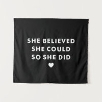 Black She Believed She Could So She Did Quote