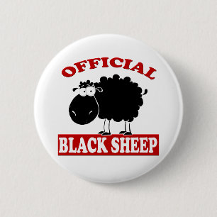 Black Sheep 6 Cm Round Badge