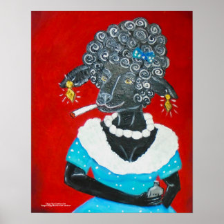 Black Sheep Betty by Cappy Sue Creations Poster