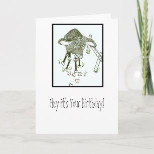 Black Sheep Birthday Greeting Card