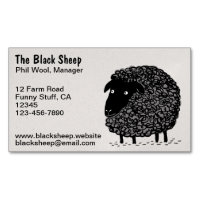 Black Sheep | Cool Cartoon Sheep