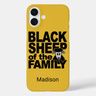 Black Sheep custom name & colour phone cases