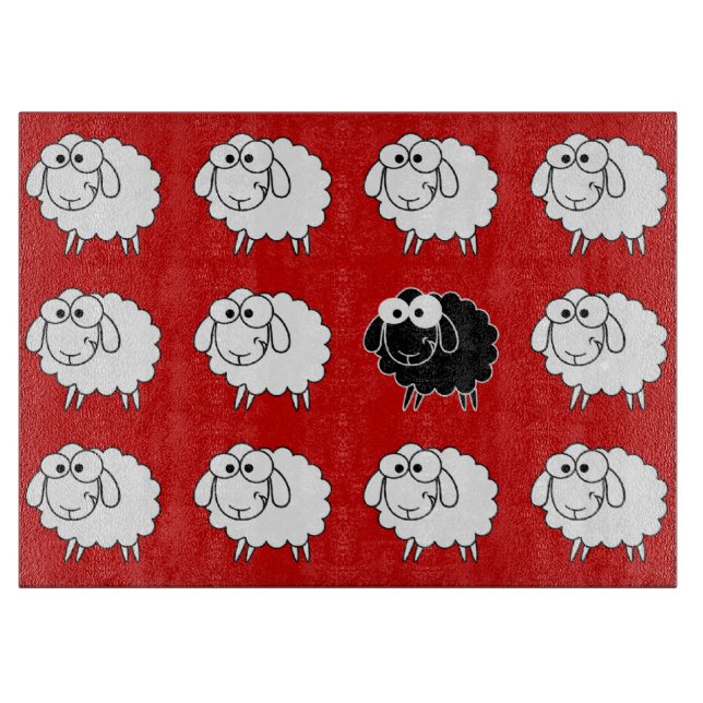 Black Sheep Cutting Board (Front)