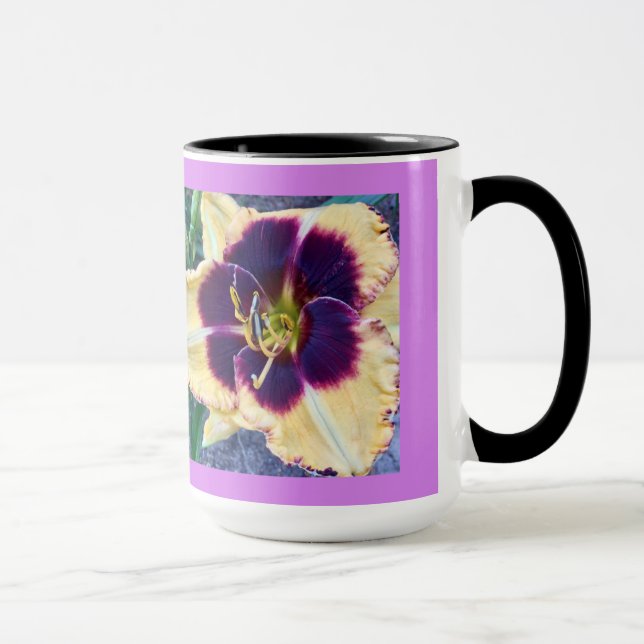‘Black Sheep’ Daylily Mug (Right)