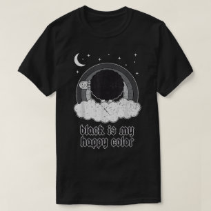 Black Sheep Gothic Funny Design T-Shirt