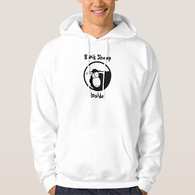 Black Sheep Inside Hoodie (Front)