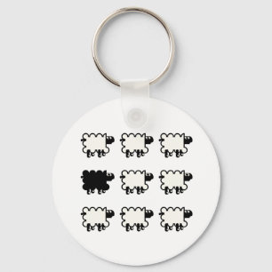 Black Sheep Key Ring