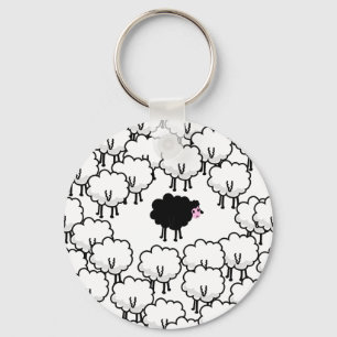 Black Sheep Key Ring